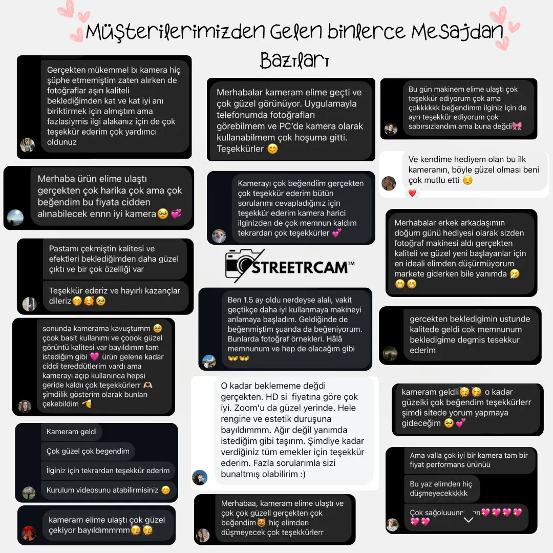 StreetrCam™ Dijital/Vintage Kamera Mağazam