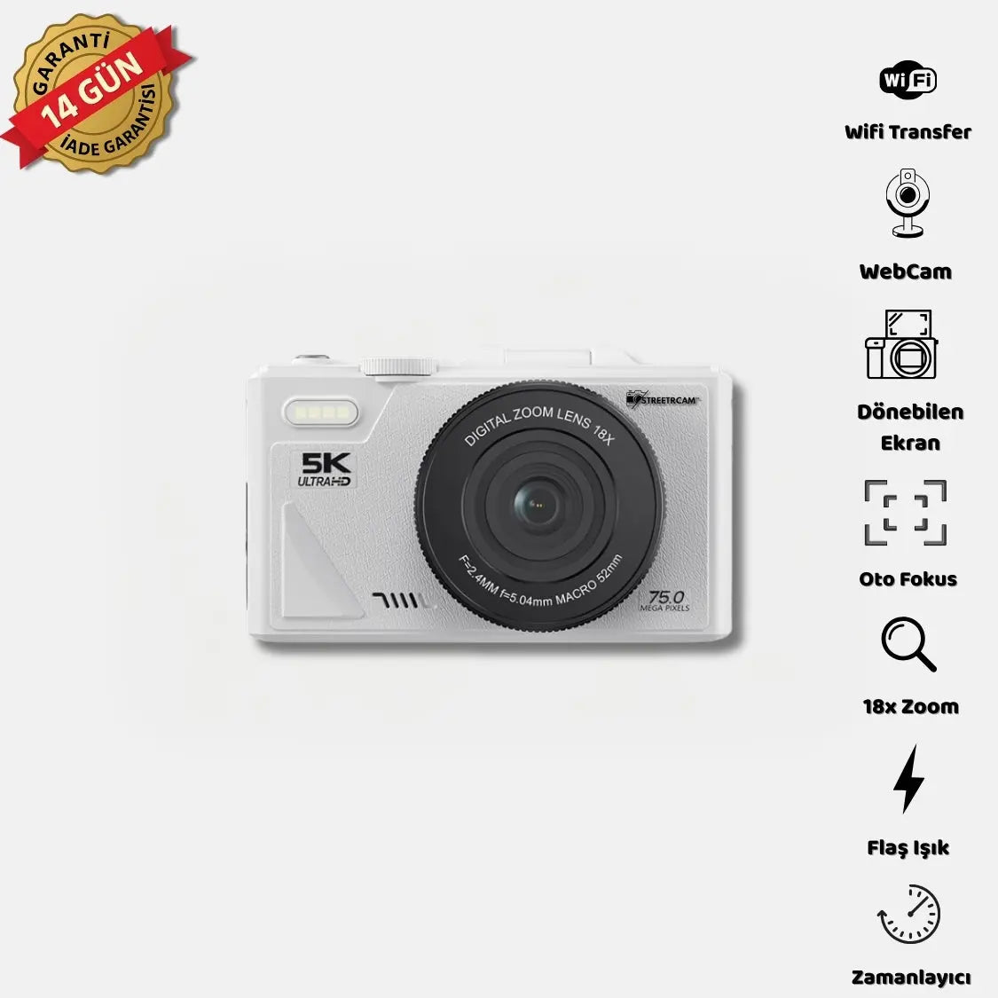 StreetrCam™ Dijital/Vintage Kamera Mağazam