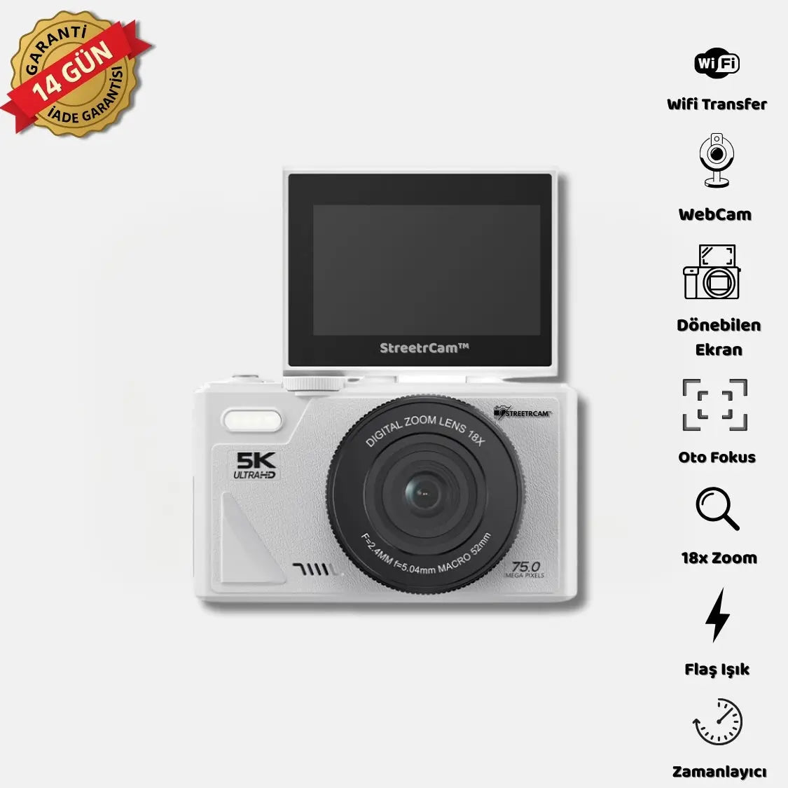 StreetrCam™ Dijital/Vintage Kamera Mağazam
