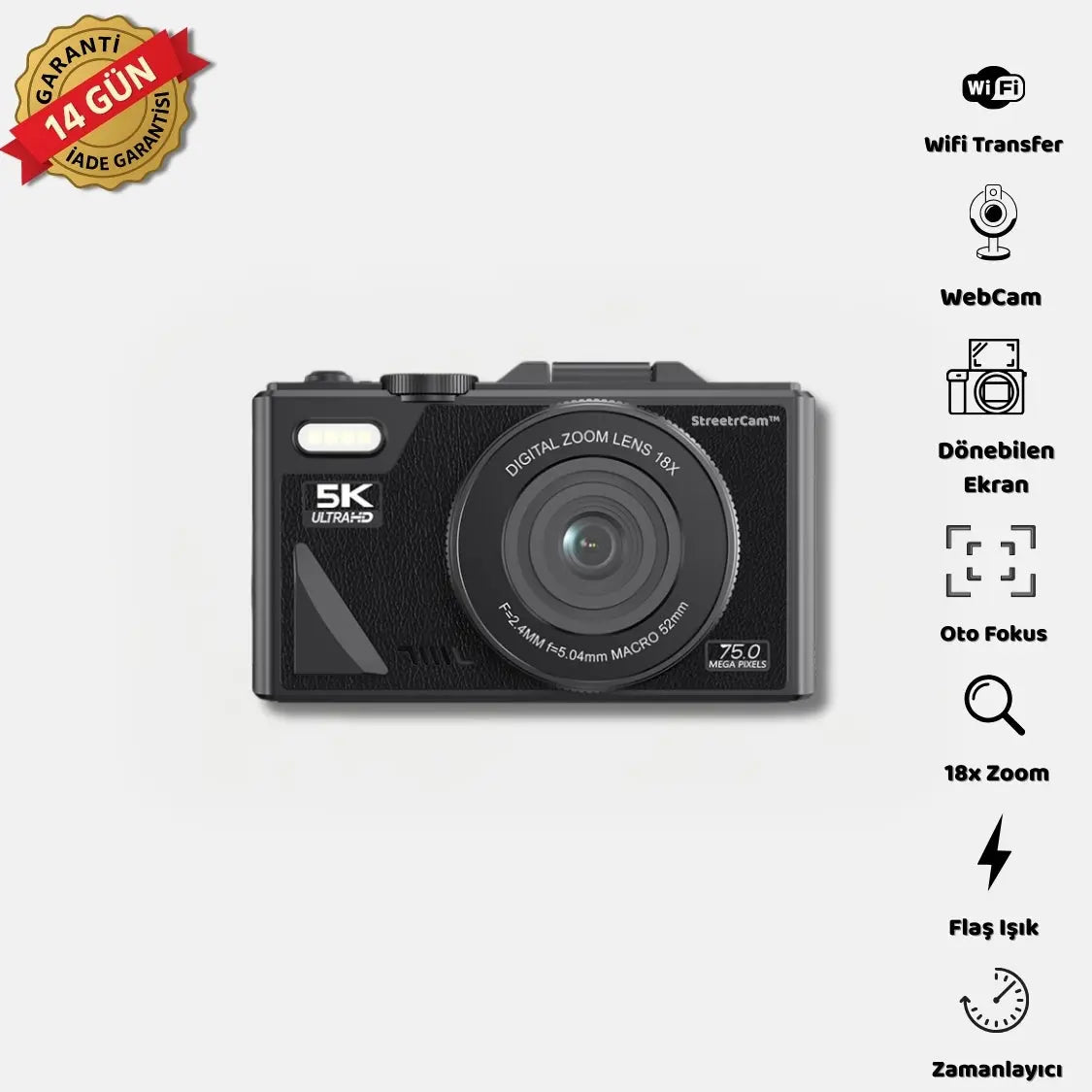 StreetrCam™ Dijital/Vintage Kamera Mağazam