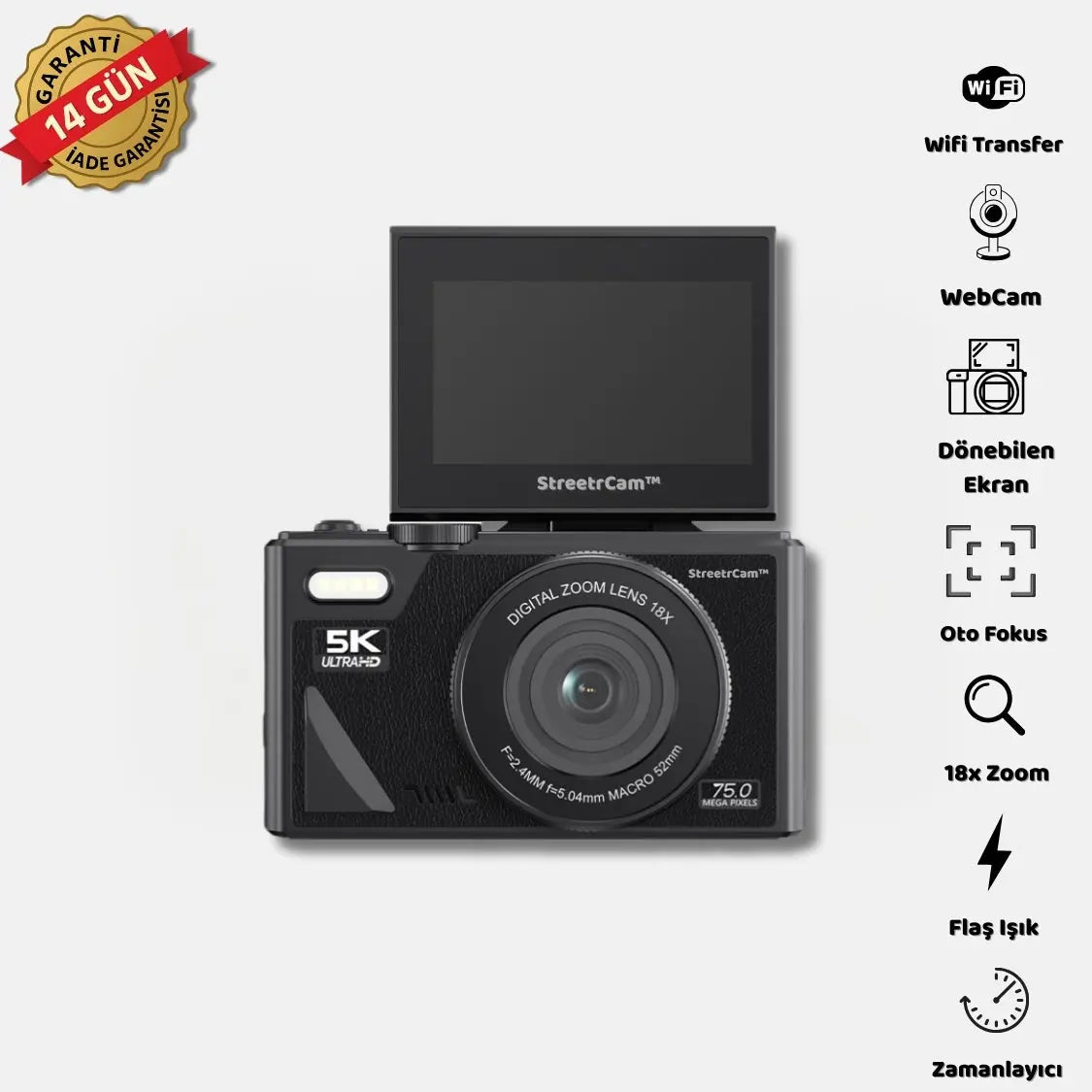 StreetrCam™ Dijital/Vintage Kamera Mağazam