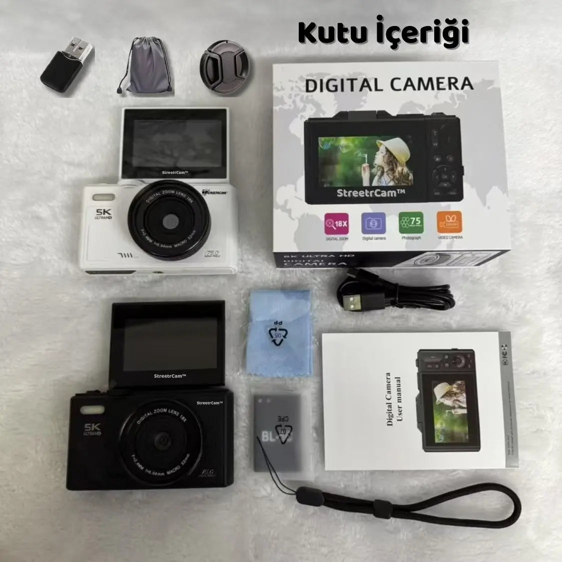 StreetrCam™ Dijital/Vintage Kamera Mağazam