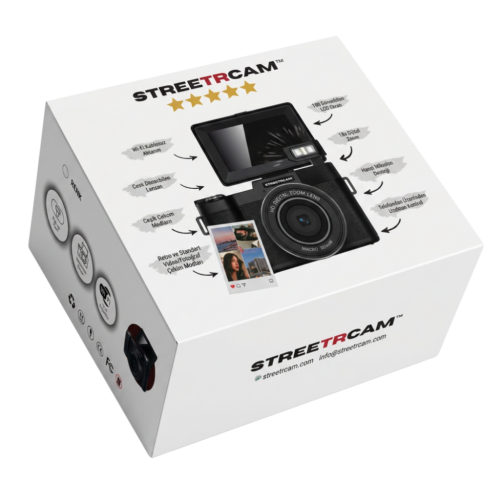 StreetrCam™ Yeni Dijital Kamera