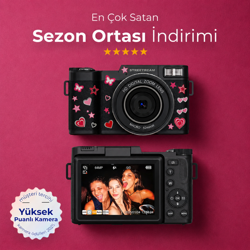 StreetrCam™ Yeni Dijital Kamera