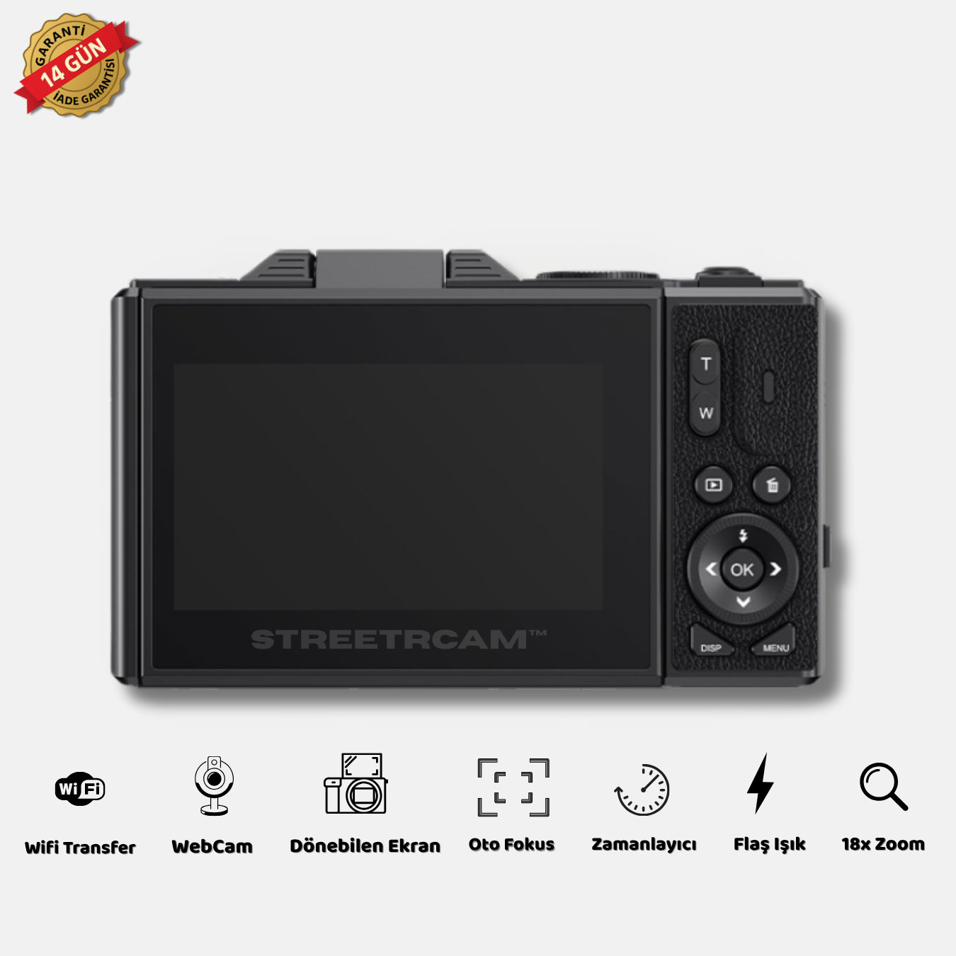 StreetrCam™ Dijital/Vintage Kamera